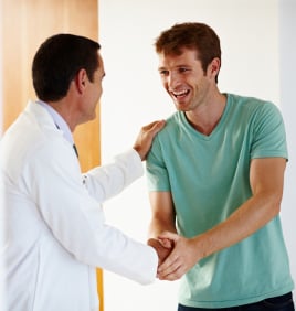 Patient Thanking Doctor